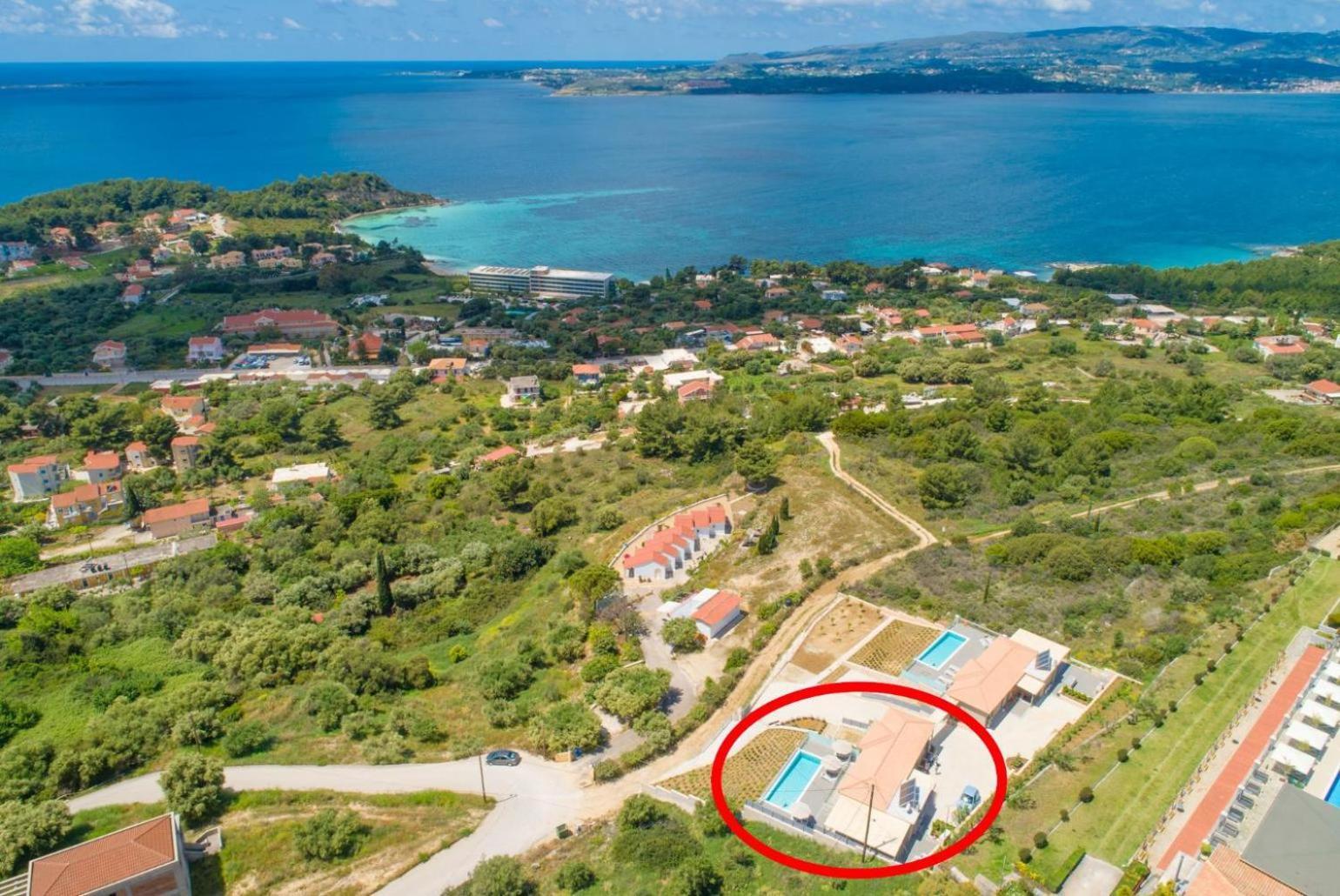 Villa Lassi Illios อาร์กอสโตลี ภายนอก รูปภาพ